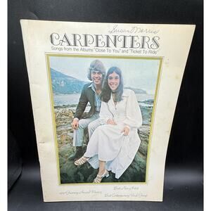 Carpenters Songs The Albums Close To You Ticket To Ride & More Piano Book Rare